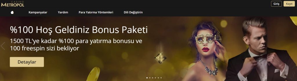 Casinometropol558 Bonus Paketi